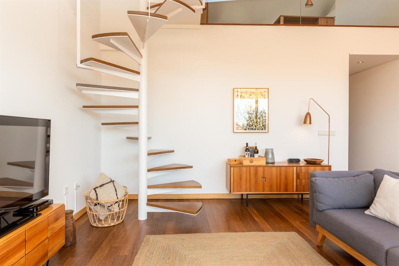 Ferienwohnung Sunny Loft In Downtown Porto With Private Parking Exterior foto