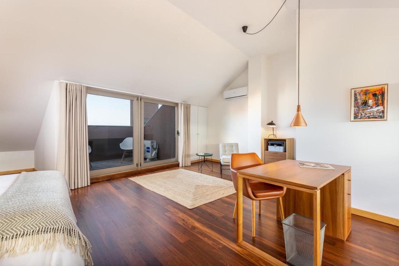 Ferienwohnung Sunny Loft In Downtown Porto With Private Parking Exterior foto