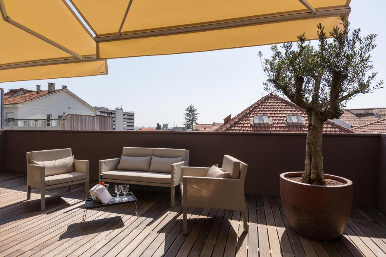 Ferienwohnung Sunny Loft In Downtown Porto With Private Parking Exterior foto